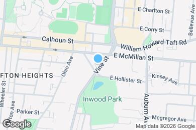 Map image of the property - 2411 Vine St