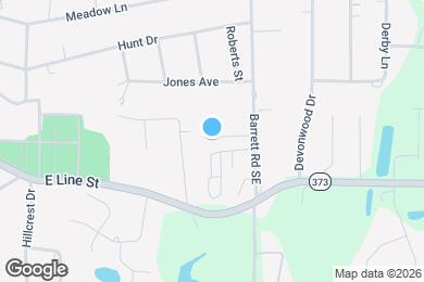Map image of the property - 122 Le Club Dr