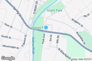 Map image of the property - 912 Park Ave
