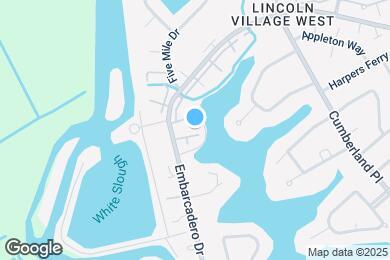 Map image of the property - 6518 Embarcadero Dr