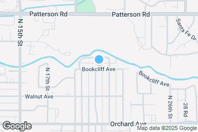 Map image of the property - 2116 Bookcliff Ave