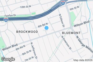 Map image of the property - 845 N Greenbrier St