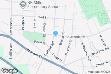 Map image of the property - 1151 Alexander St