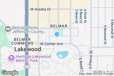 Map image of the property - 7240 W Custer Ave