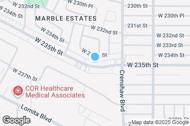 Map image of the property - 2569 W 235th St
