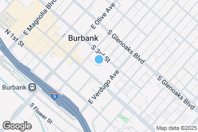 Map image of the property - 350 S San Fernando Blvd