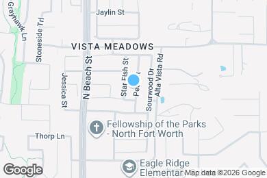 Map image of the property - 10113 Pear St