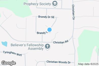 Map image of the property - 1877 Brandy Ln SE