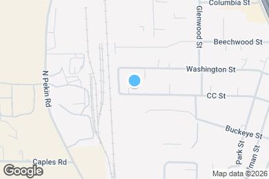 Map image of the property - 822 CC St