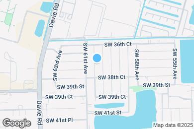 Map image of the property - 3750 SW 60th Ter