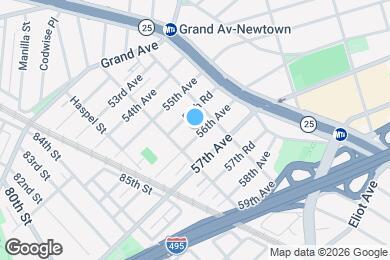 Map image of the property - 8627 56th Ave