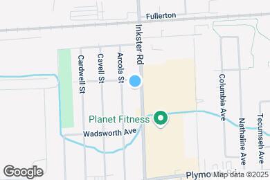 Map image of the property - 12161 Inkster Rd