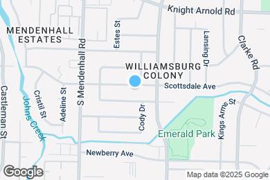 Map image of the property - 5423 Scottsdale Ave