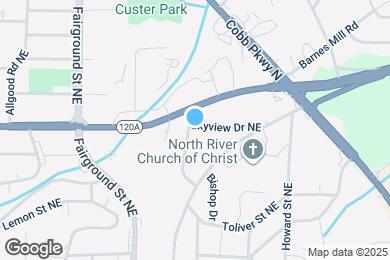 Map image of the property - 294 Amy Dr NE