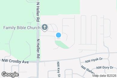 Map image of the property - 1199 NW Redwing Dr