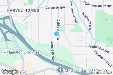 Map image of the property - 114 Dahlia Ave NW