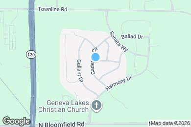 Map image of the property - 401 Cadence Cir