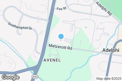 Map image of the property - 1802 Metzerott Rd