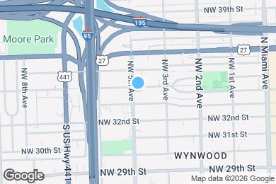 Map image of the property - 3333 NW 5th Ave