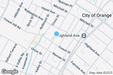 Map image of the property - 428 Valley St