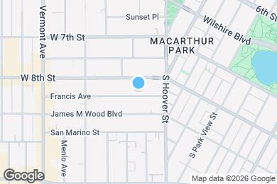 Map image of the property - 2765 Francis Ave