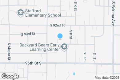 Map image of the property - 9323 S M St