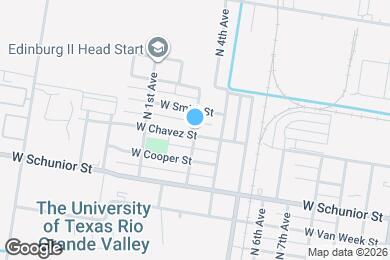 Map image of the property - 1007 N Abbey Ave