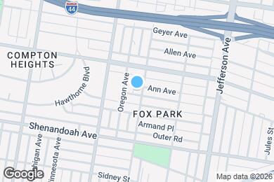 Map image of the property - 2139 California Ave