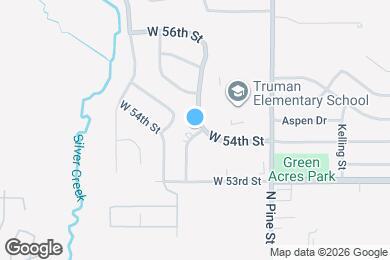 Map image of the property - 5368 N Linwood Ave