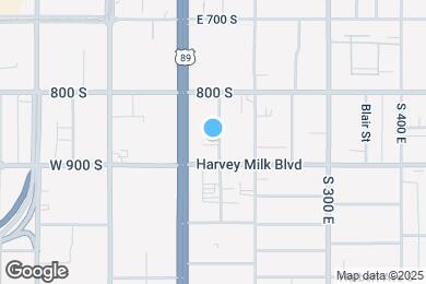 Map image of the property - 858 S Edison St