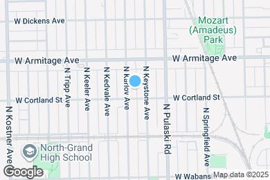 Map image of the property - 1915 N Karlov Ave