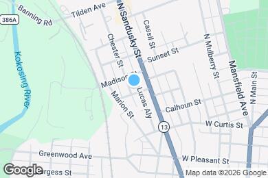 Map image of the property - 9 N Monroe St