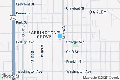 Map image of the property - 1029 S 7th St