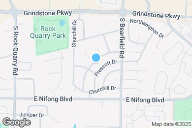 Map image of the property - 3628 Lupine Dr