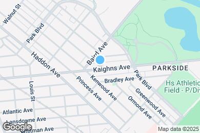 Map image of the property - 1419 Kaighn Ave