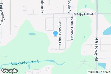 Map image of the property - 3429 Sleepy Hill Oaks St