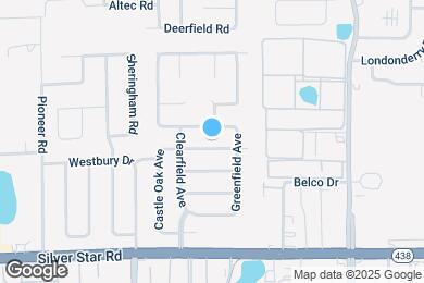 Map image of the property - 5521 Westbury Dr