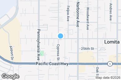 Map image of the property - 25502 Cypress St