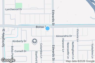 Map image of the property - 15052 Rice Cir