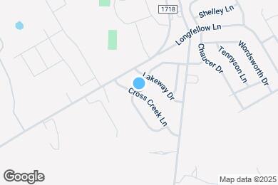Map image of the property - 1734 Cross Creek Ln