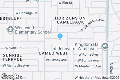 Map image of the property - 8605 West Campbell Ave