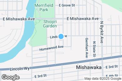 Map image of the property - 321 N Wenger Ave