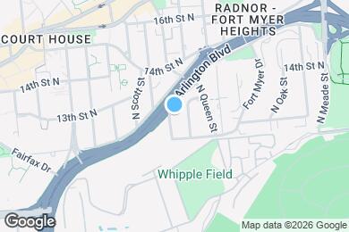 Map image of the property - 1730 Arlington Blvd