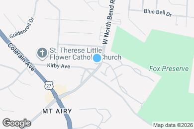 Map image of the property - 2444 West North Bend Rd