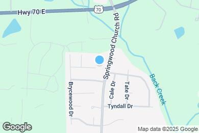 Map image of the property - 101 Ashley Ridge Dr