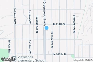 Map image of the property - 11030 Greenwood Ave N