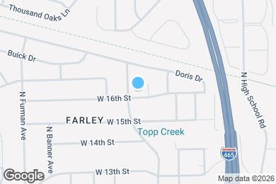 Map image of the property - 6620 W 16th St