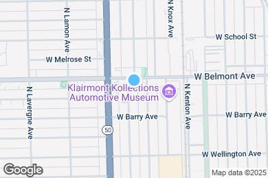 Map image of the property - 3145 N Keating Ave