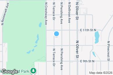 Map image of the property - 1132 N Terrace Dr