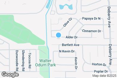 Map image of the property - 1805 Alder Dr